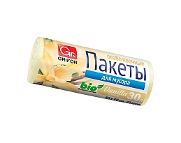 Мешки для мусора 30 л, ароматизированные, Ваниль, бежевые, в рулоне 20 шт., ПНД, 9 мкм, 560х530 мм, GRIFON Aroma, 101-020 V в Серпухове Мешки для мусора 30 л, ароматизированные, Ваниль, бежевые, в рулоне 20 шт., ПНД, 9 мкм, 560х530 мм, GRIFON Aroma, 101-020 V в Серпухове
