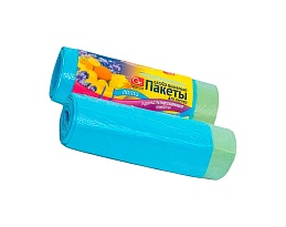 Мешки для мусора 35 л, ароматизированные, Морской Бриз, голубые, в рулоне 10 шт., ПНД, 12 мкм, 560х530 мм, GRIFON Aroma, 101-080 M в Серпухове