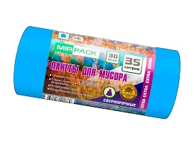 Мешки для мусора 35 л, ароматизированные, синие, в рулоне 30 шт., ПНД, 12 мкм, 640х500 мм, EXTRA, 3530661 в Серпухове Мешки для мусора 35 л, ароматизированные, синие, в рулоне 30 шт., ПНД, 12 мкм, 640х500 мм, EXTRA, 3530661 в Серпухове