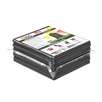 Мешки для мусора 160 л, серые, в пачке 10 шт., ПВД, 40 мкм, 900х1100 мм, i-Bag в Серпухове Мешки для мусора 160 л, серые, в пачке 10 шт., ПВД, 40 мкм, 900х1100 мм, i-Bag в Серпухове