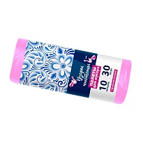 Мешки для мусора 10 л, розовые, в рулоне 30 шт., ПНД, 8 мкм, 470х360 мм, Узоры Чистоты, МУ3582 (МГ-10роз) в Серпухове Мешки для мусора 10 л, розовые, в рулоне 30 шт., ПНД, 8 мкм, 470х360 мм, Узоры Чистоты, МУ3582 (МГ-10роз) в Серпухове