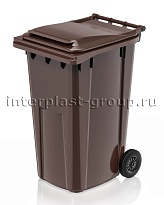 Контейнер для мусора 240 л коричневый облегченный 240 зеленый в Серпухове Контейнер для мусора 240 л коричневый облегченный 240 зеленый в Серпухове