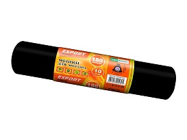 Мешки для мусора 180 л, ароматизированные, черные, в рулоне 10 шт., ПВД, 80 мкм, 1100х930 мм, EXPORT, exp18010142 в Серпухове Мешки для мусора 180 л, ароматизированные, черные, в рулоне 10 шт., ПВД, 80 мкм, 1100х930 мм, EXPORT, exp18010142 в Серпухове