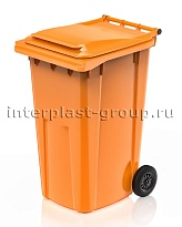Контейнер для мусора 240 л оранжевый облегченный 240 оранжевый в Серпухове Контейнер для мусора 240 л оранжевый облегченный 240 оранжевый в Серпухове